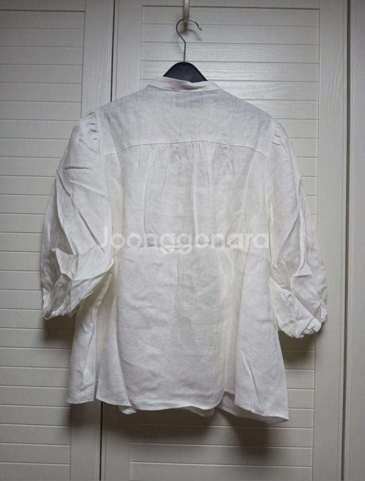 칼라거펠트 프렌치린넨100 블라우스(77) ㅡ새상품--4