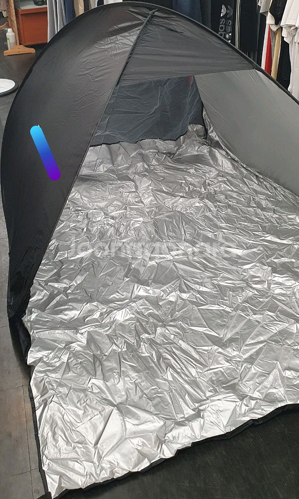 원터치 2인용 비치 그늘막 텐트 (새상품)--1
