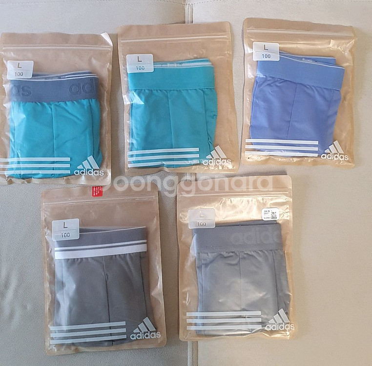 남자팬티 아디다스 드로즈 라지사이즈 새상품--0