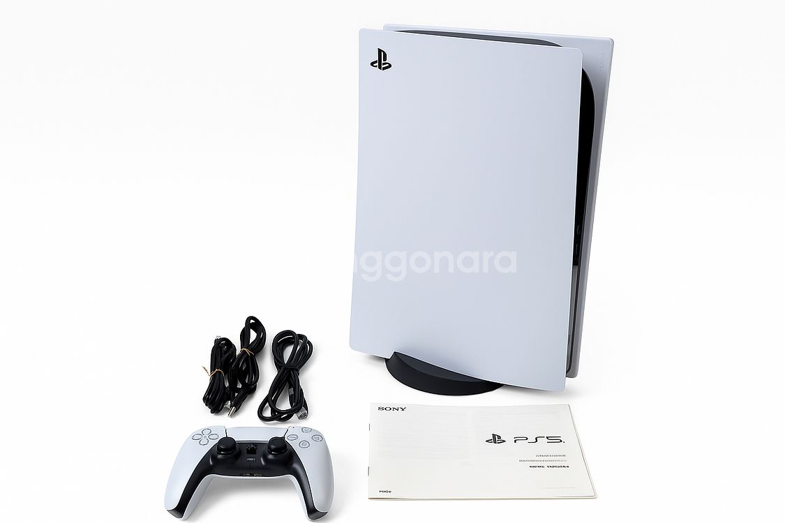 PS5 디스크 에디션 1TB 구성품 풀세트--0