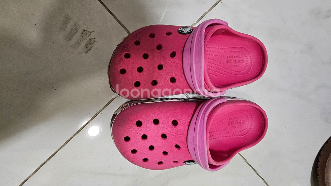 여아 크록스 c12. 크록스 180--0