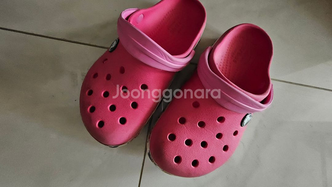 여아 크록스 c12. 크록스 180--7