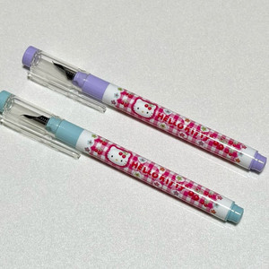 세일러 만년필 빈티지 헬로키티 후데닙 f-4