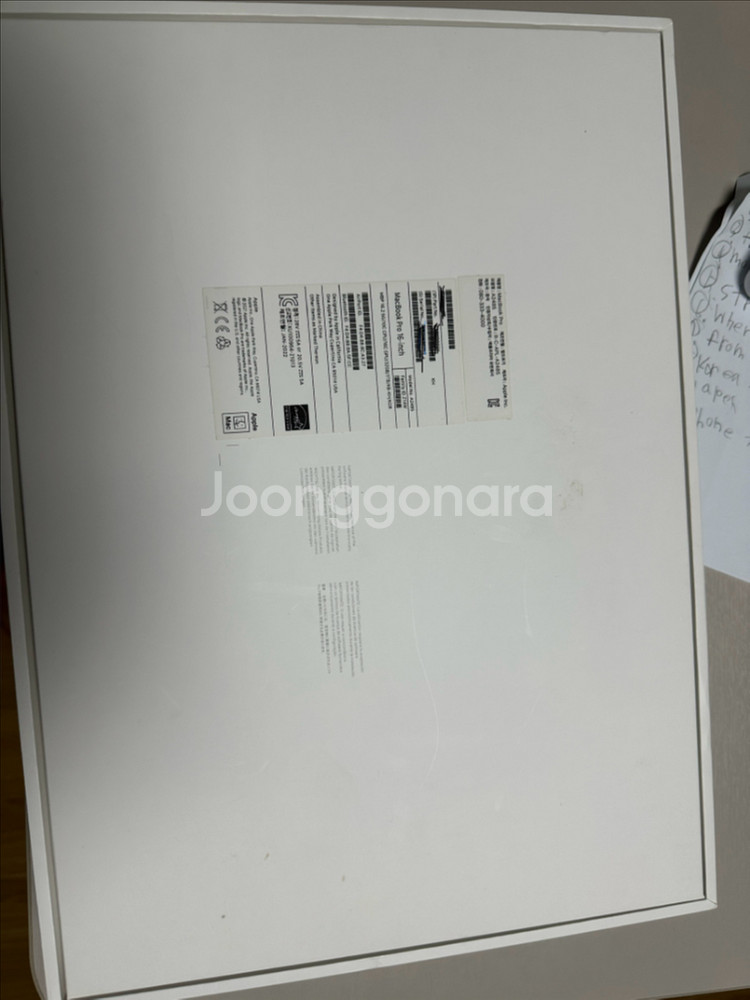 맥북 프로 16인치 32G 1TB 판매 합니다--3