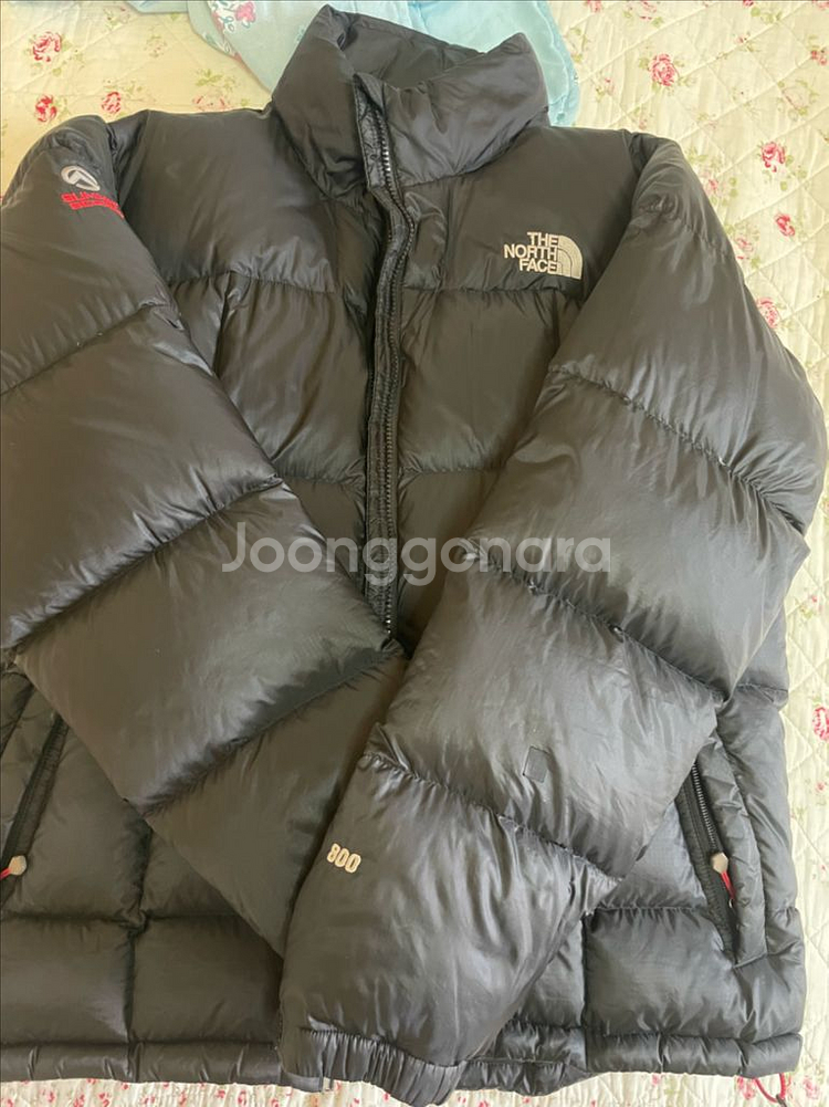 노스페이스 800필 구형 로체 경량 패딩 L--0