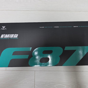 새상품)AULA F87 pro독거미키보드 회목축