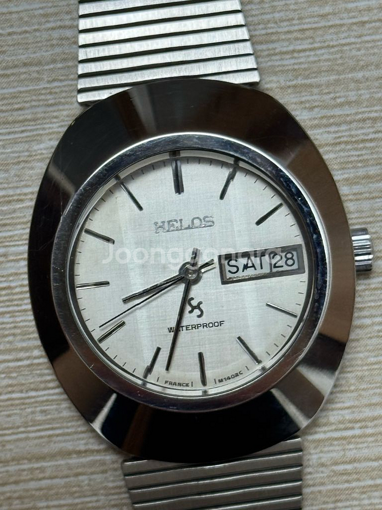 Helos 국산 프랑스제 무브먼트 수동 손목시계--0