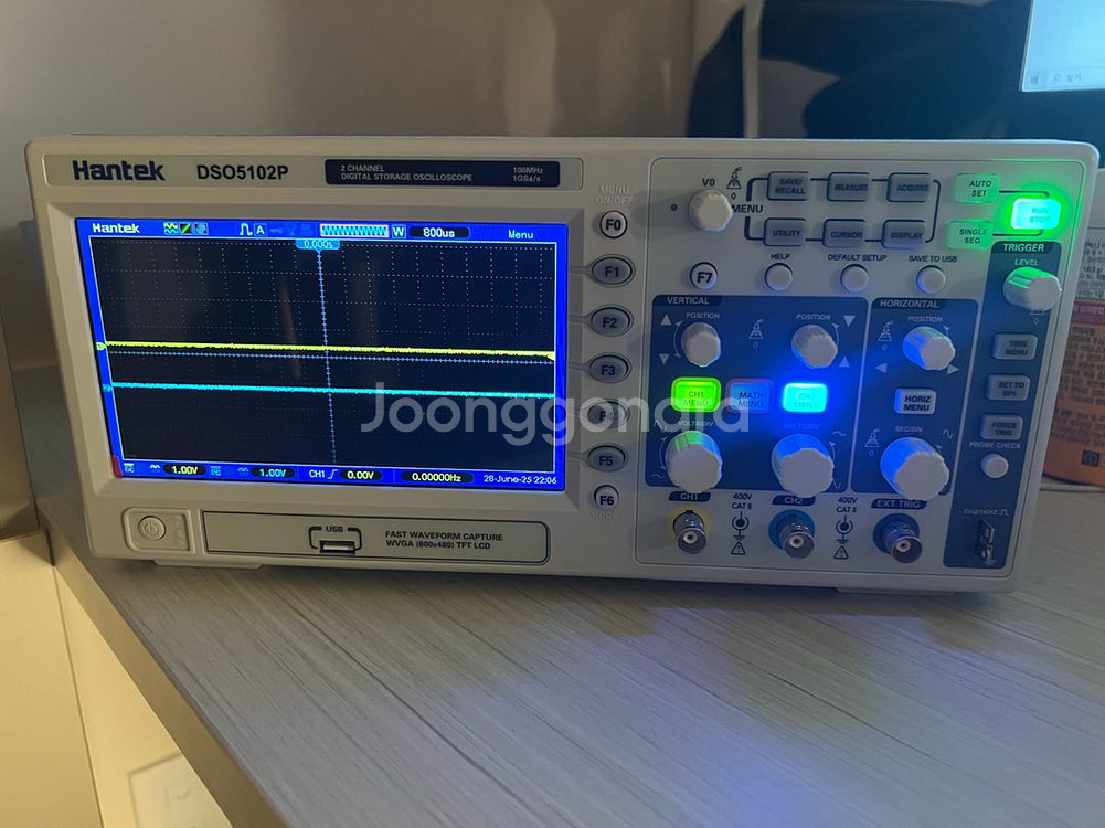 Hantek 오실로스코프 DSO5102P 팝니다.--1