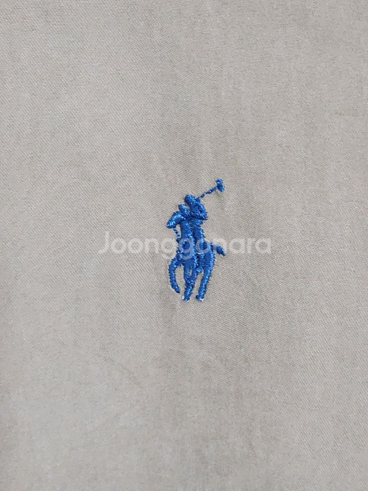 (L) 랄프로렌 폴로 점퍼 진베이지 면자켓 미국판--3