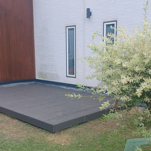 합성목 데크시공