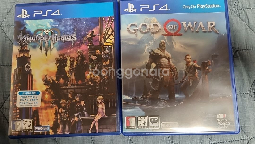 ps4갓오브워.킹덤하츠 일괄--0