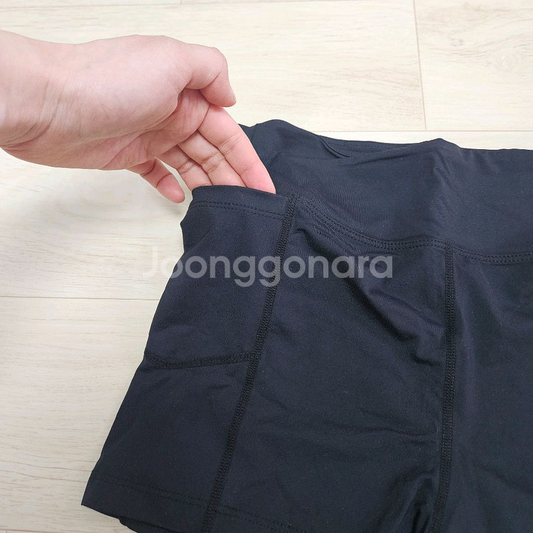 에스엘스포츠 폴웨어 포켓팬츠 블랙--2