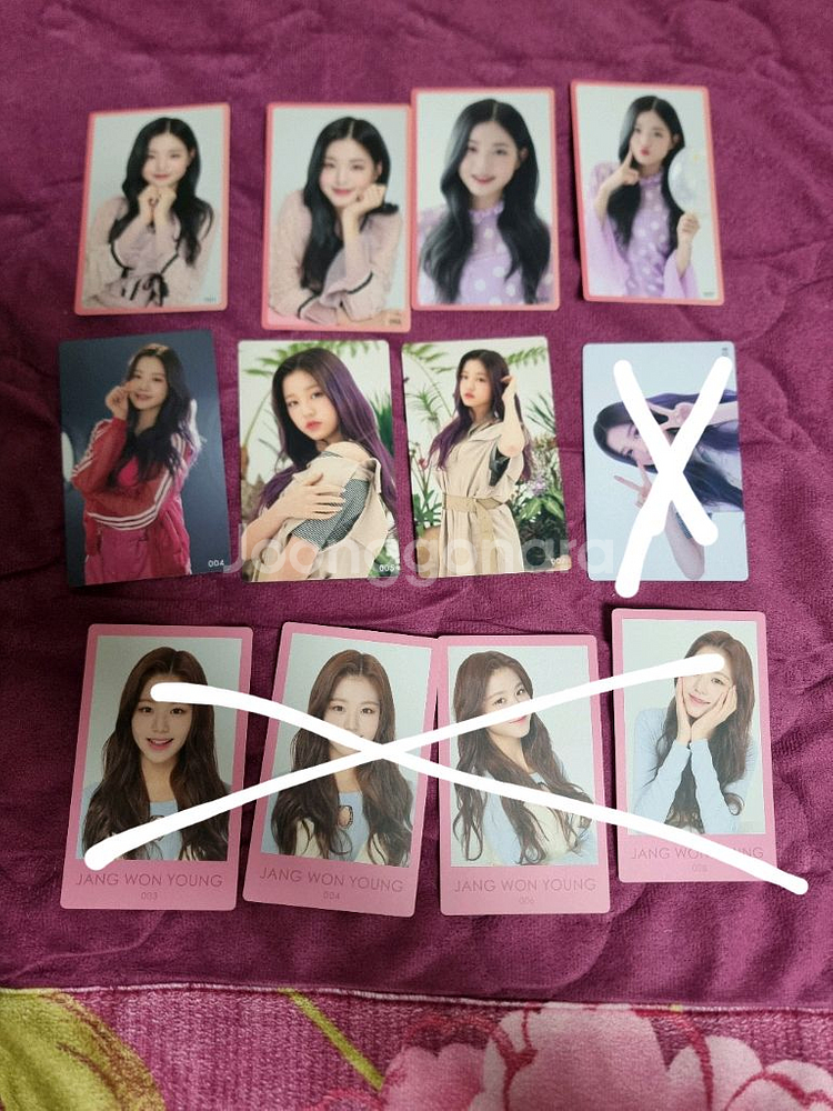 아이브 아이즈원 장원영 일본 포카--0