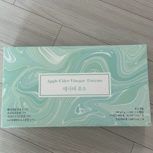 애사비효소 60포 미개봉 새제품