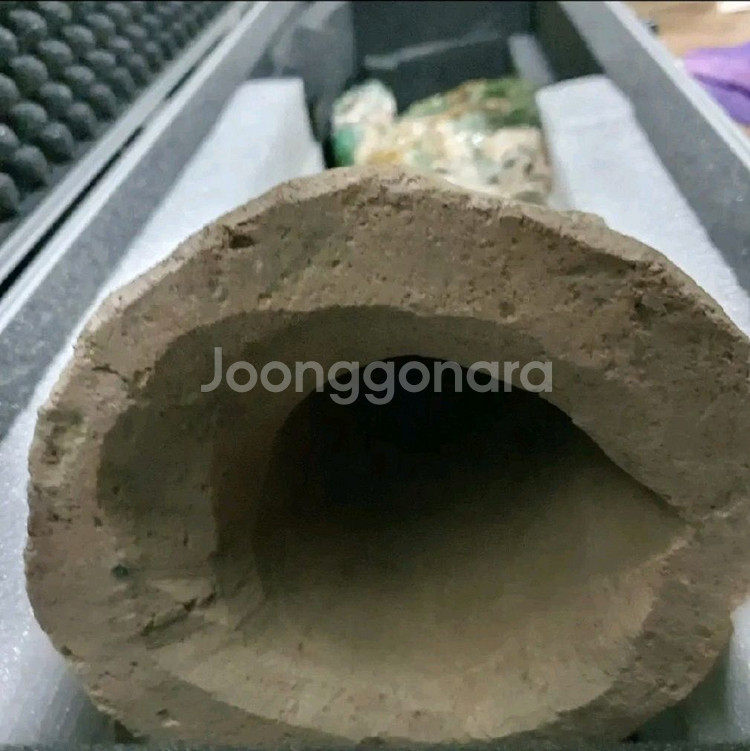 중국 토기 불상 삼채 도자기 기물--8