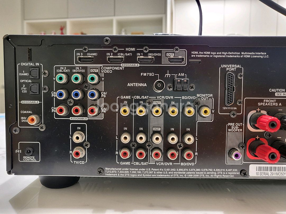 ONKYO 온쿄 리시버 TX-SR308--3