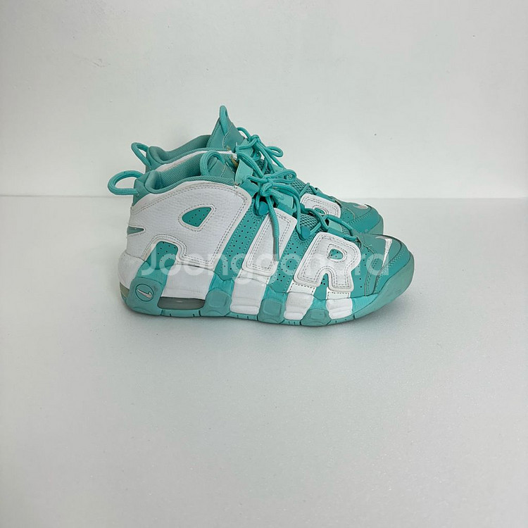 NIKE 나이키 에어 모어 업텐포 스니커즈 농구화 민트--0