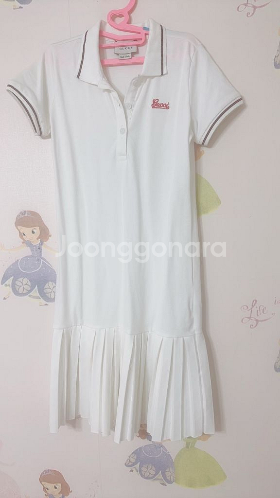 아동 )구찌 플리츠 카라 원피스 140-150사이즈--0
