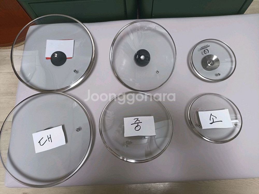 냄비뚜껑:대,중,소(일괄가격)--0