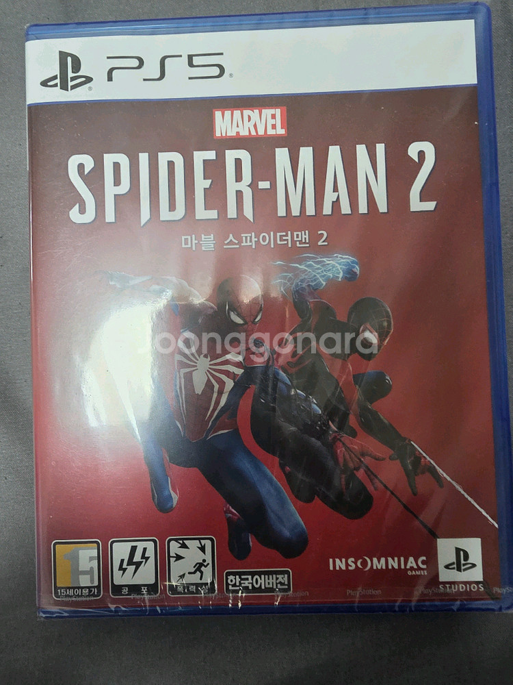ps5 플스 스파이더맨2 미개봉--0