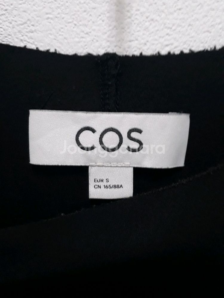 COS 코스 블랙 민소매 원피스--3