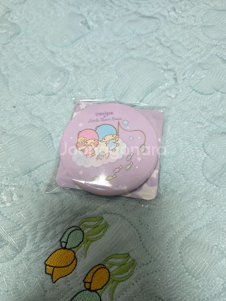 산리오 리틀트윈스타 아이레시피 손거울--0