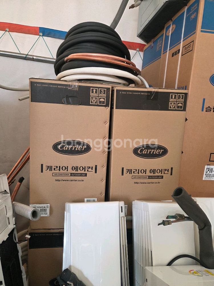 캐리어 16평 인버터에어컨(미사용재고품)--1