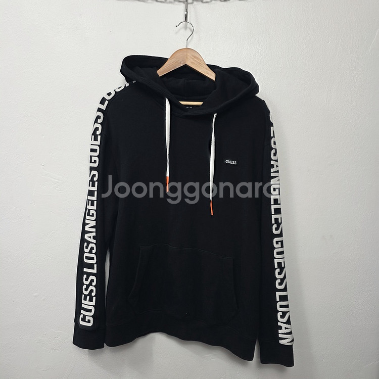 [GUESS] 남성 오버핏 후드티 M--0