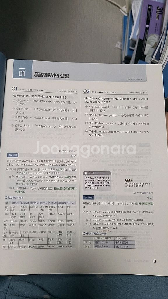 김중규 최빈출 600제 선행정학--1