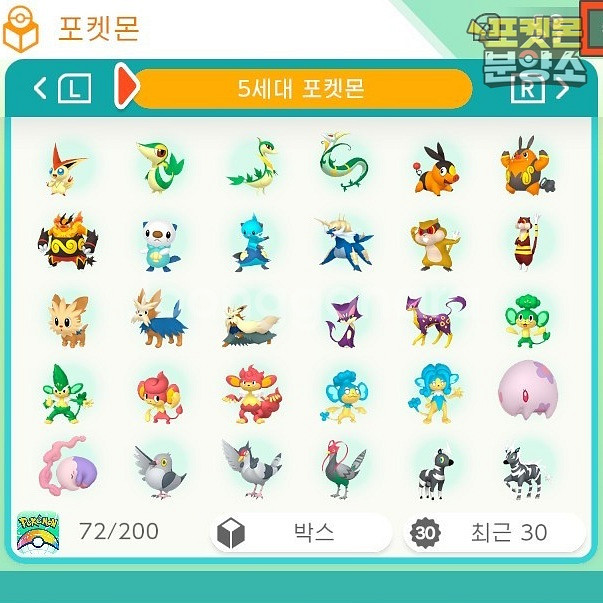 1~7세대 전국도감 포켓몬 분양 / 포켓몬 홈--6