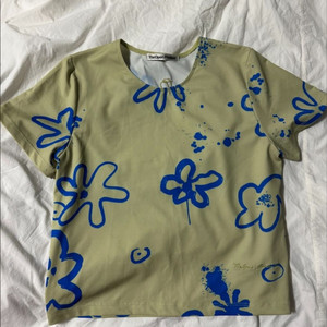 TheOpen Product 플라워 반팔티