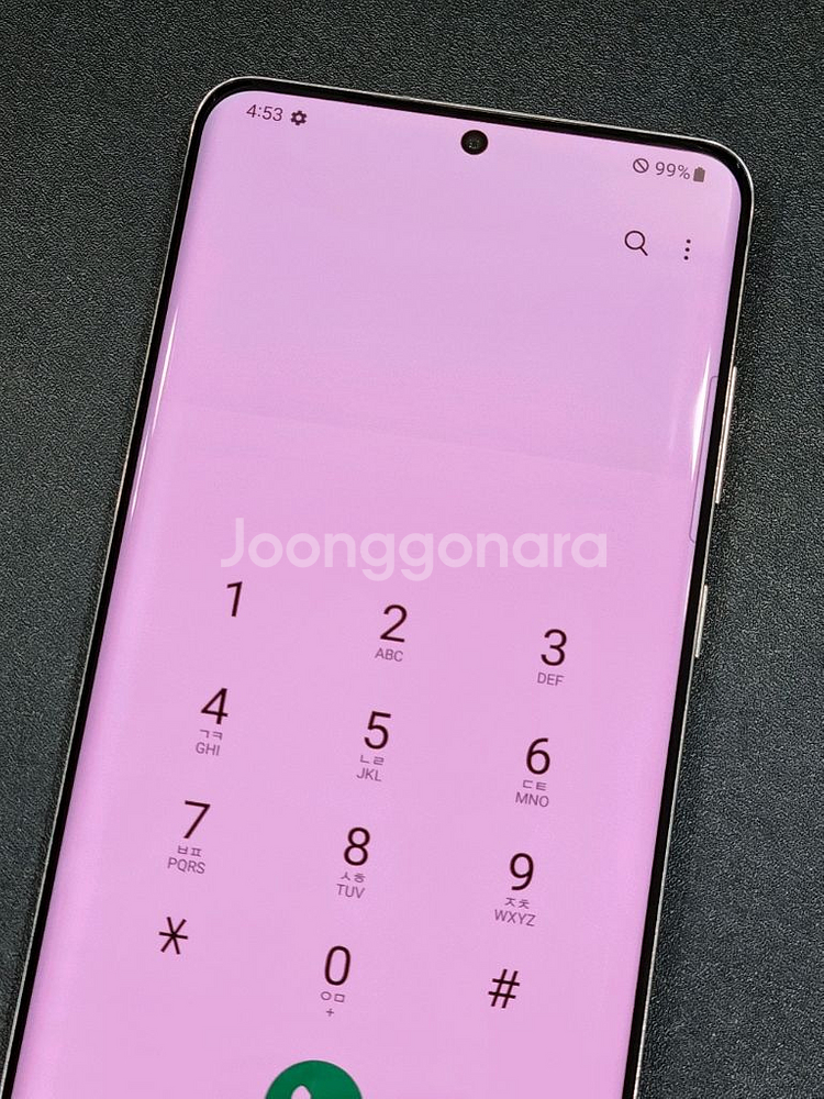 갤럭시S20플러스 5G 256GB 화이트(잔상)--2