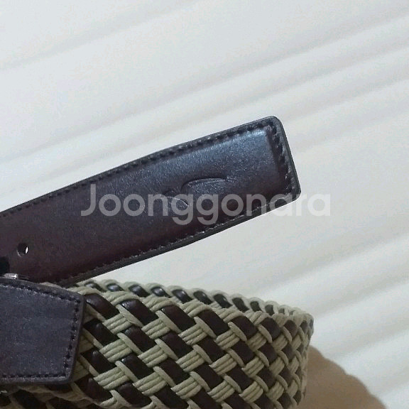 팬텀 골프가죽벨트(새제품) 정품 브라운--1