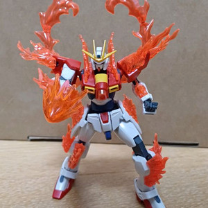 HG 트라이 버닝 건담 조립품 (가조, 순조,반다이)
