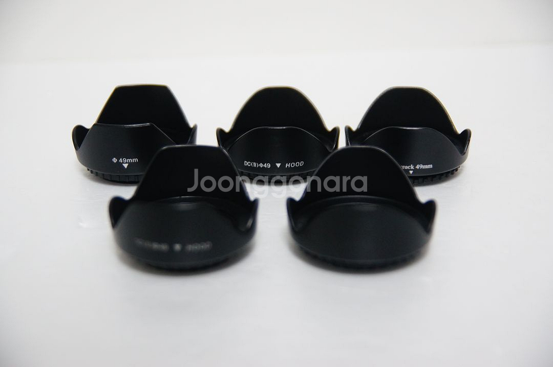40.5/49mm 렌즈용 후드팝니다.(3천원)--2