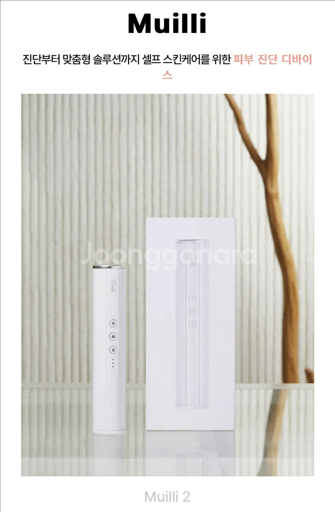 (미개봉)피부진단기 두피진단기 탈모진단기+갈바닉 아쿠아--0