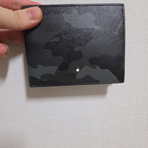 몽블랑 카모폴라주 반지갑
