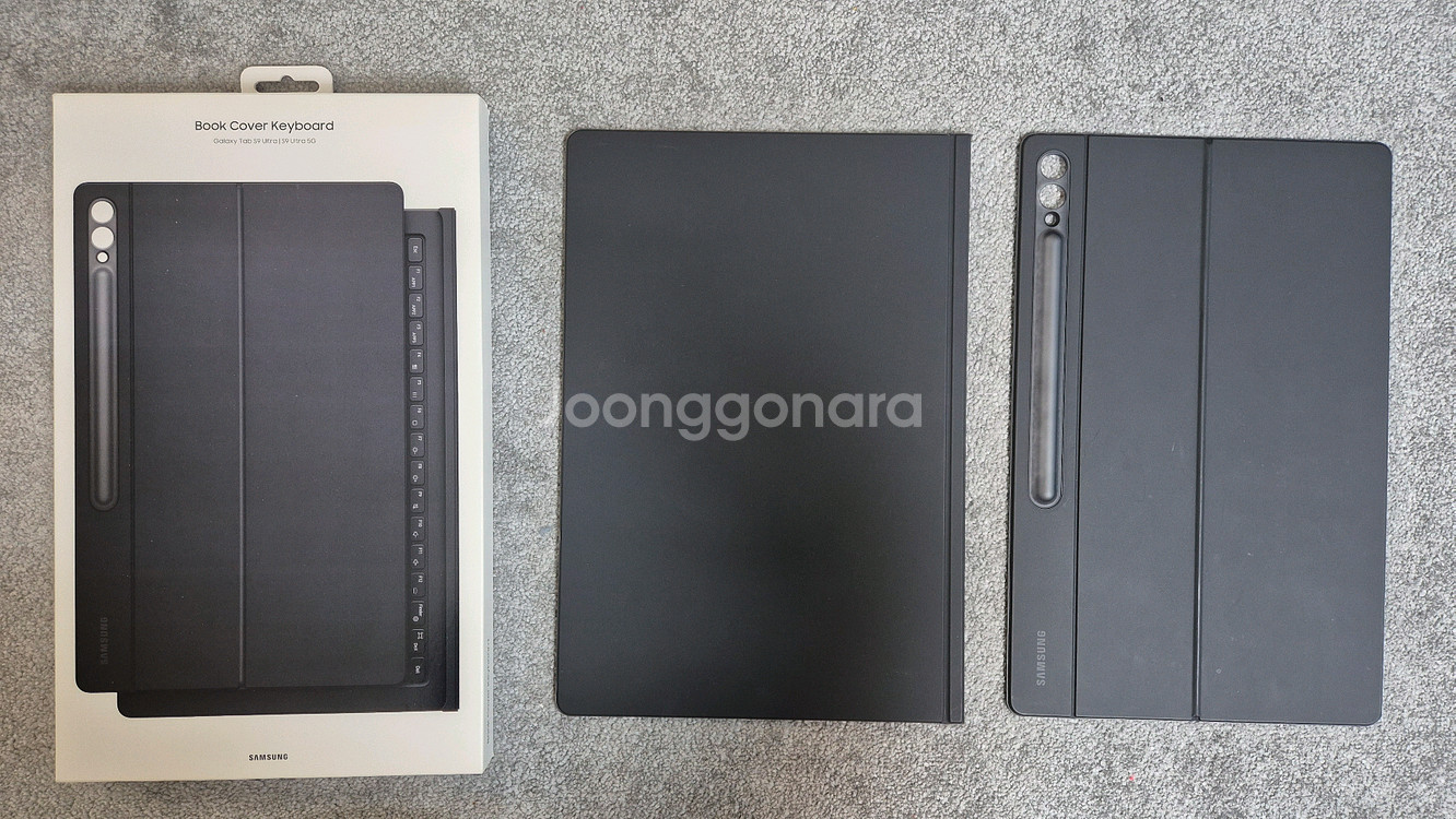 갤럭시 탭 S9 울트라 512GB + 키보드 북커버--7