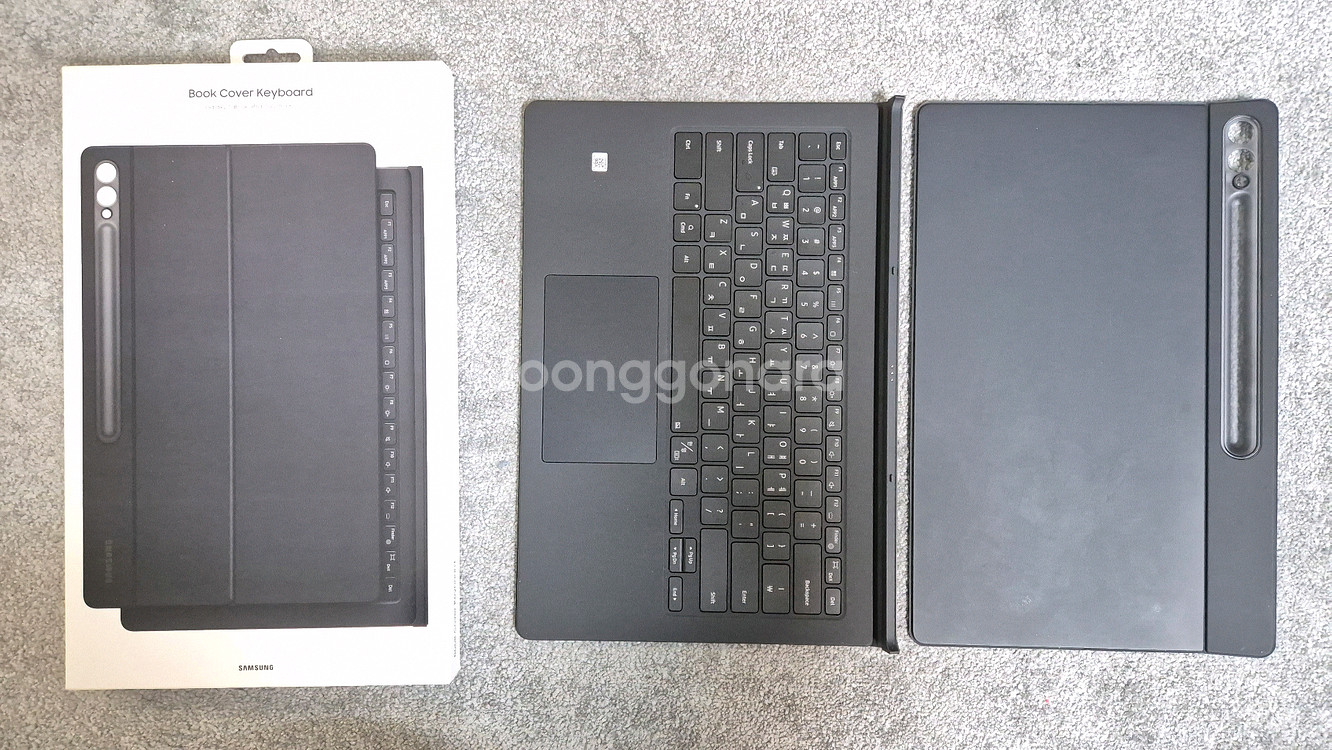 갤럭시 탭 S9 울트라 512GB + 키보드 북커버--6
