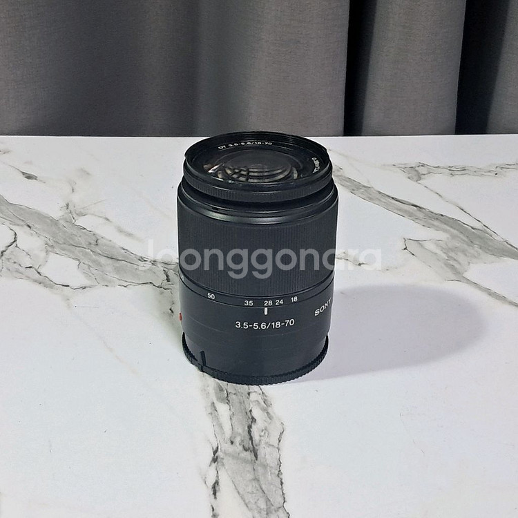 소니 줌렌즈 DT 18-70mm 알파 마운트--0