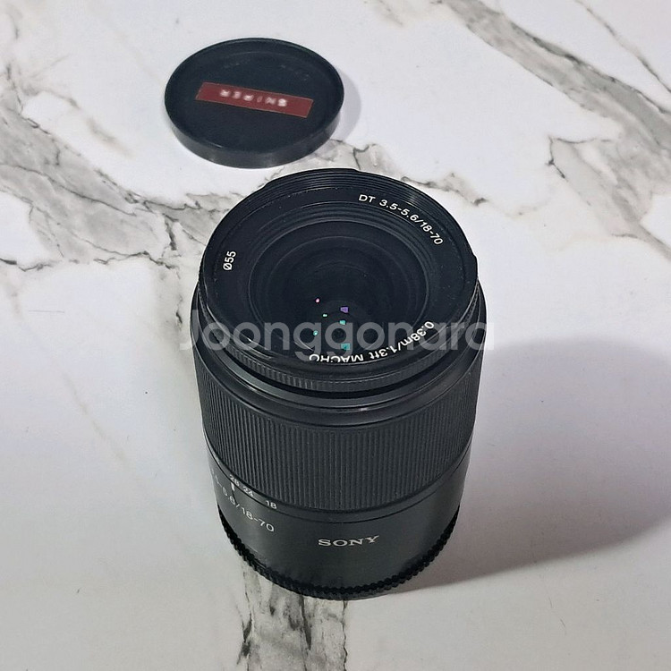 소니 줌렌즈 DT 18-70mm 알파 마운트--1