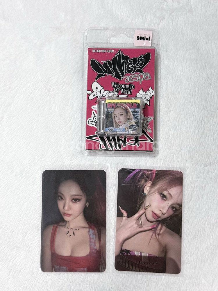 에스파 스파이시 마이월드 카리나 슴미니 스미니 SMin--0