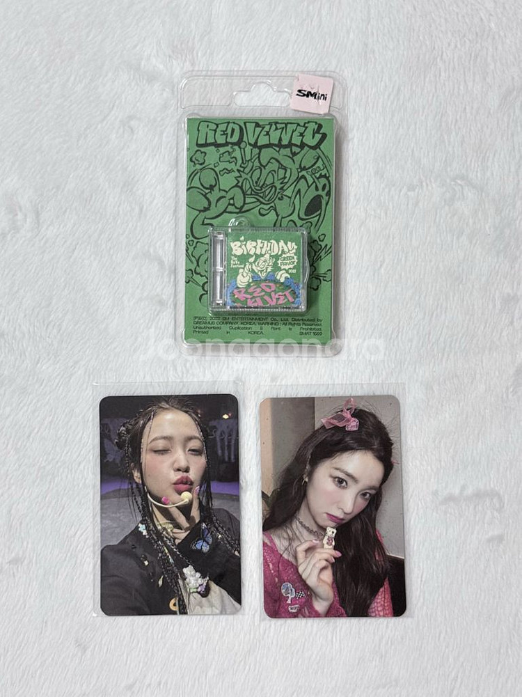 레드벨벳 벌스데이 버스데이 조이 슴미니 스미니 SMin--0