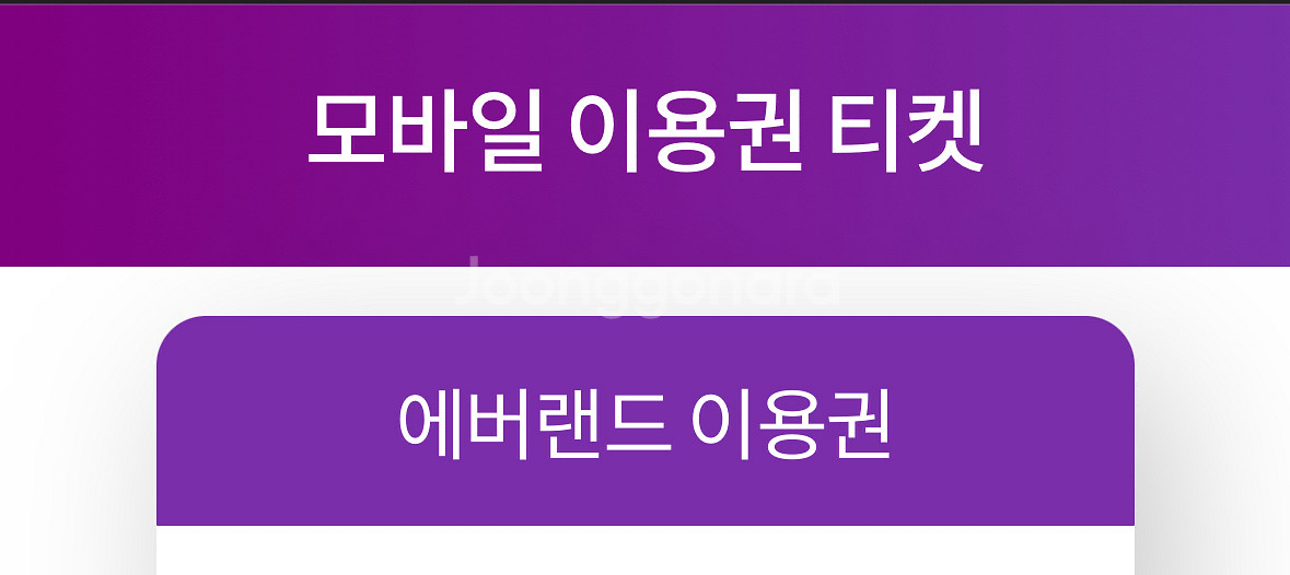 에버랜드 / 케베 자유이용권 2매 + 5만원 매장쿠폰--0