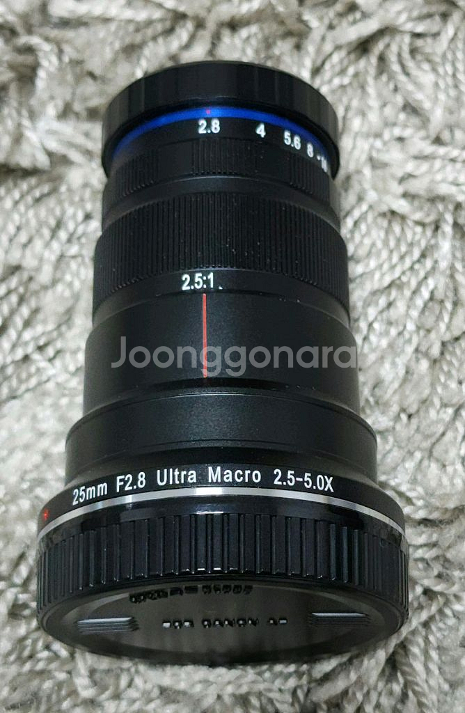 라오와 25 mm 2.5-5x 매크로 렌즈 ef 마운트--3