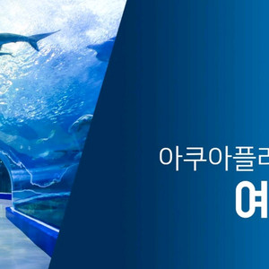 여수 아쿠아플라 종일권 +헬가스텐첼 사진전2+5D상영관