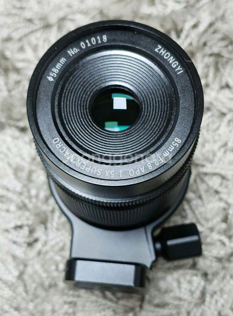 미타콘 85 mm 1-5x 매크로 렌즈 mft 마운트--4