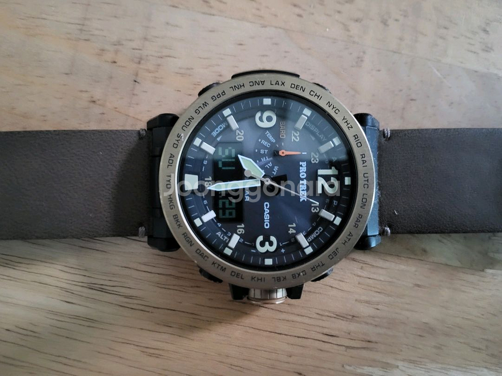 카시오 Protrek prg600yl 시계--2
