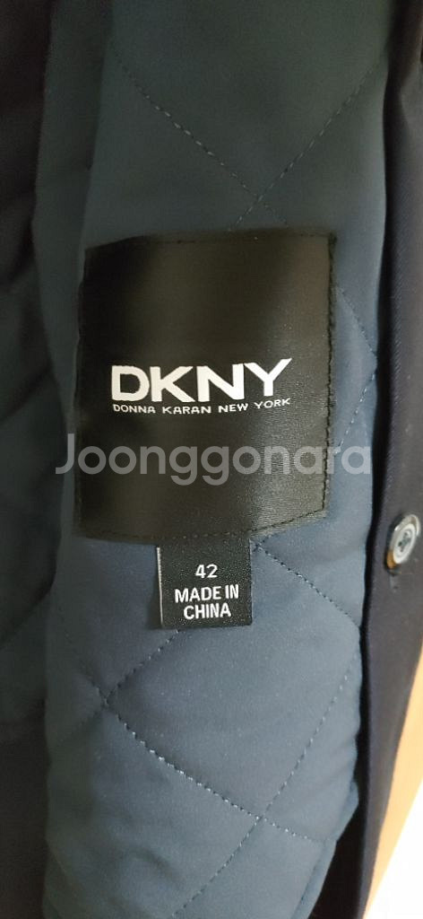새제품 정품)DKNY 트렌치코트 자켓(100)--8