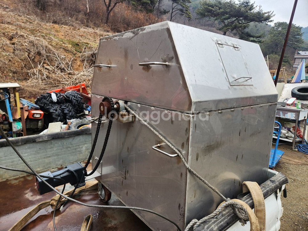 바베큐 캠핑 야외 구이기 기계 팝니다--0